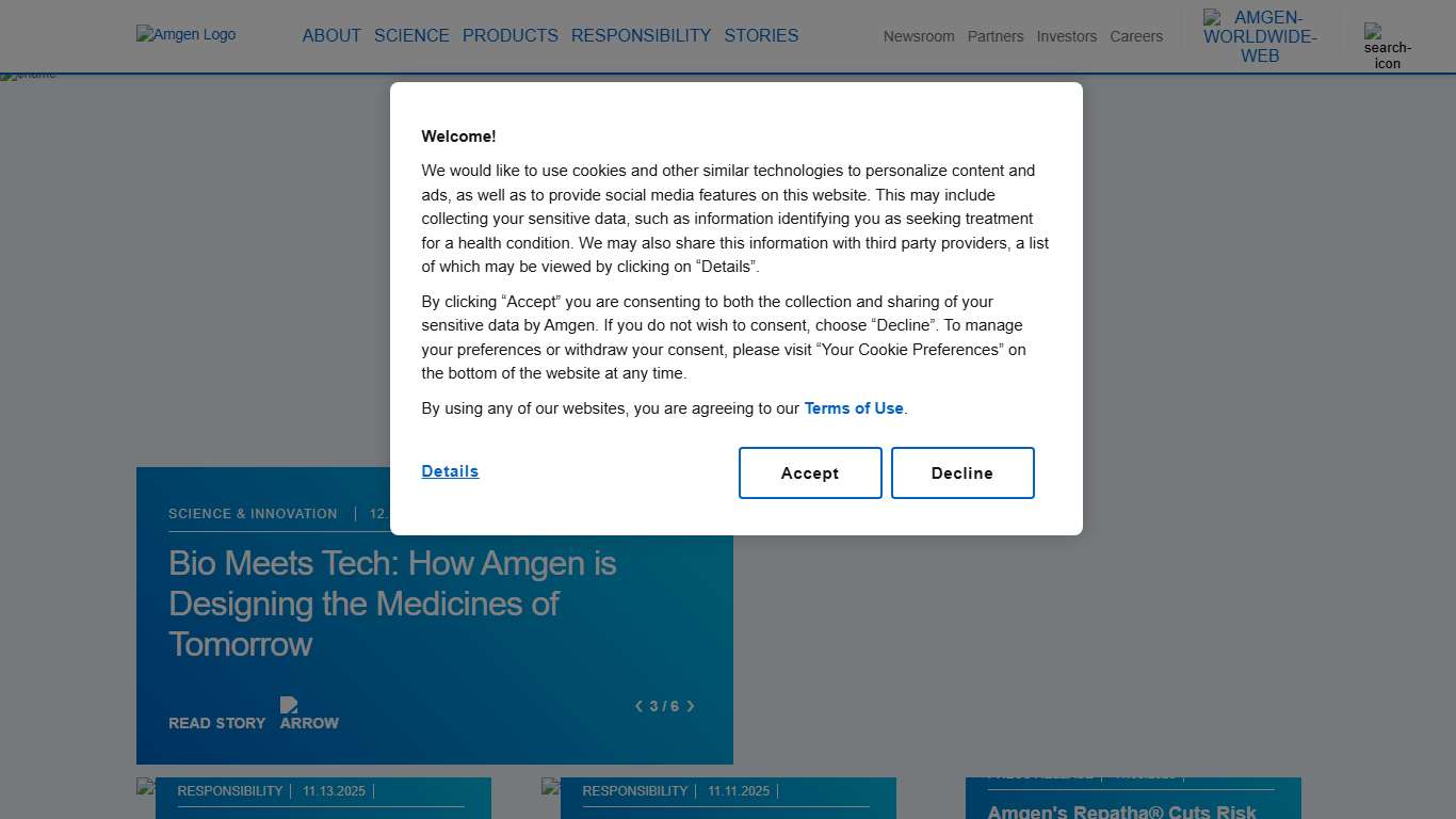 Amgen A Worldwide Pioneer in Biotechnology